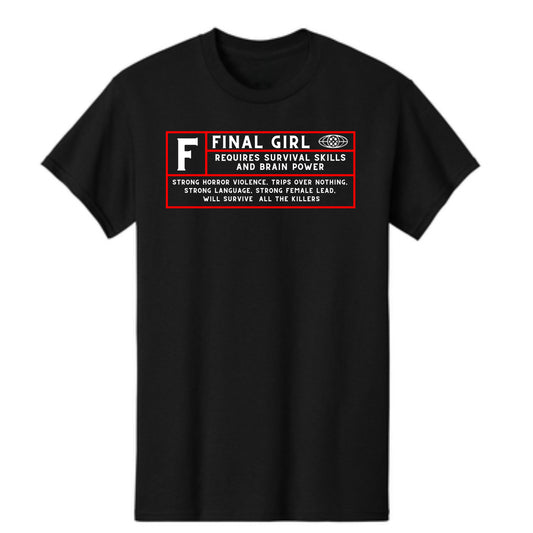 Final Girl Rating T Shirt