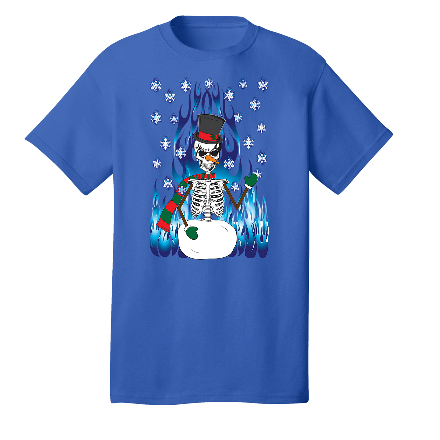 Chilly Hot Snowman T Shirt